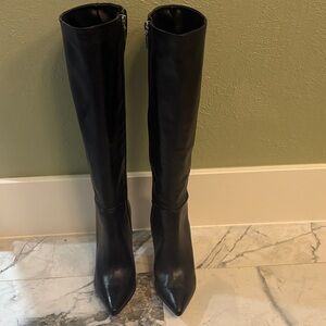 SCHUTZ Black Heeled Boots